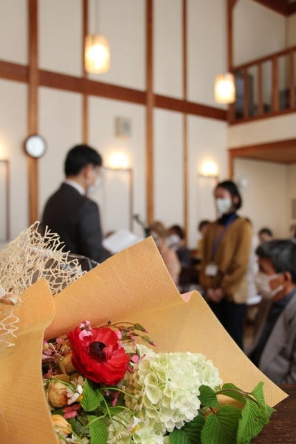 洗礼式がありました